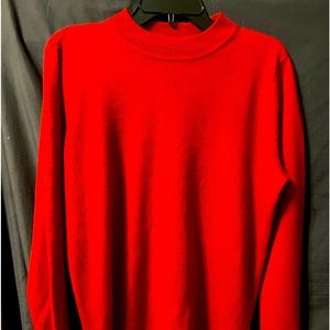 Kim Rogers Soft Red Lightweight Sweater